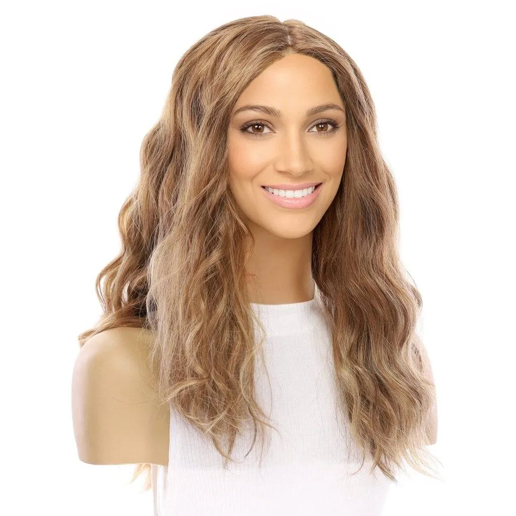 22" Reese Silk Top Wig Light Brown Babylight Wavy