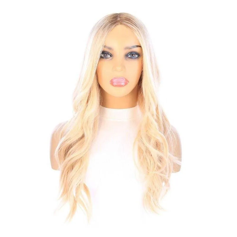 24" Gisele Silk Top Wig Platinum Blonde