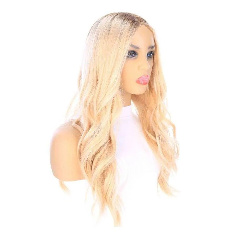 24" Gisele Silk Top Wig Platinum Blonde