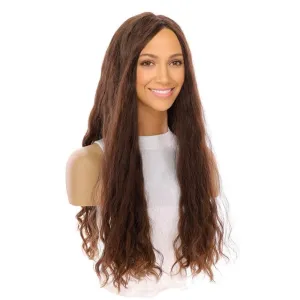 26" Luxe Silk Top Wig #6 Neutral Medium Brown Wavy