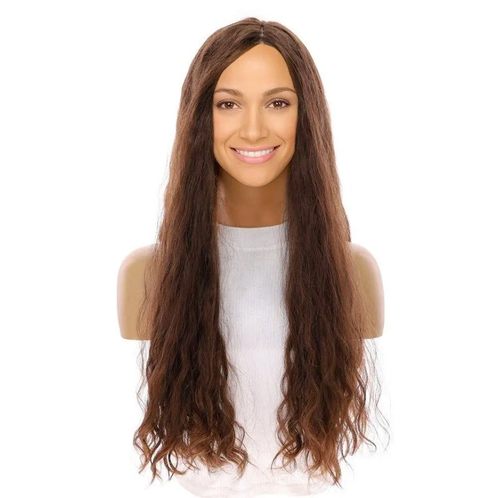 26" Luxe Silk Top Wig #6 Neutral Medium Brown Wavy