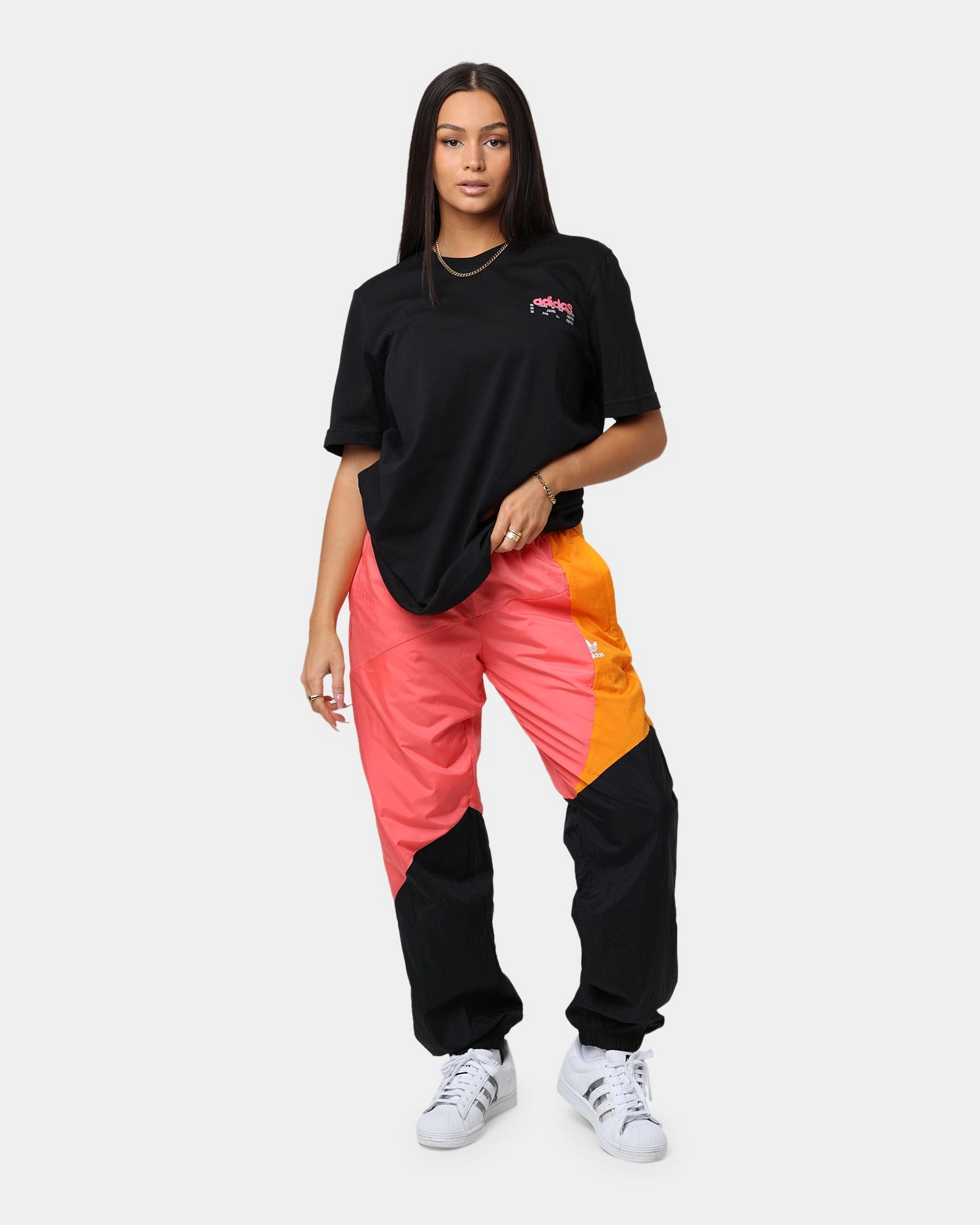 Adidas Behind T-Shirt Black/Turbo