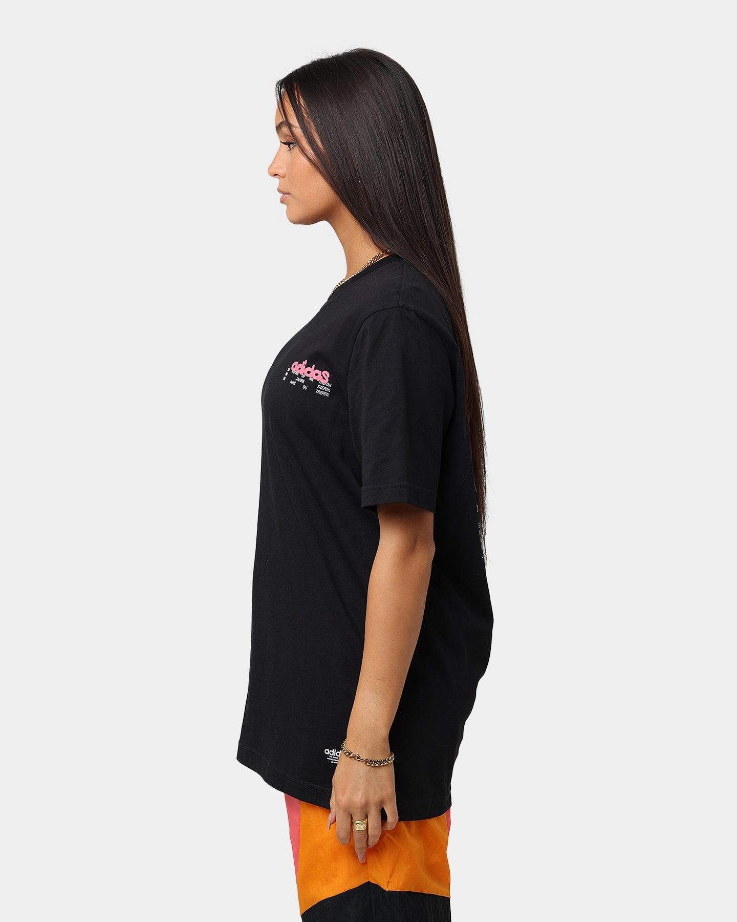 Adidas Behind T-Shirt Black/Turbo