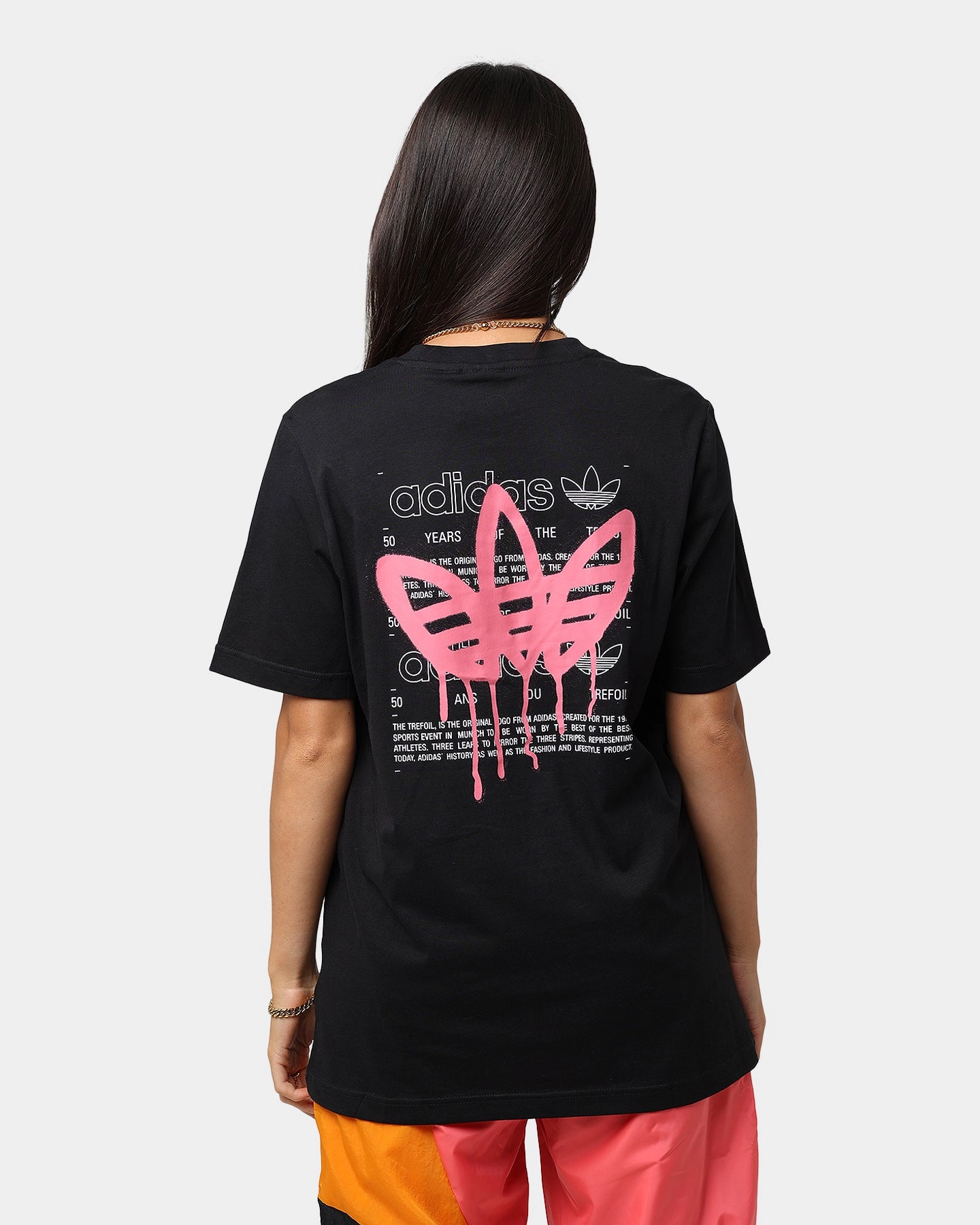 Adidas Behind T-Shirt Black/Turbo