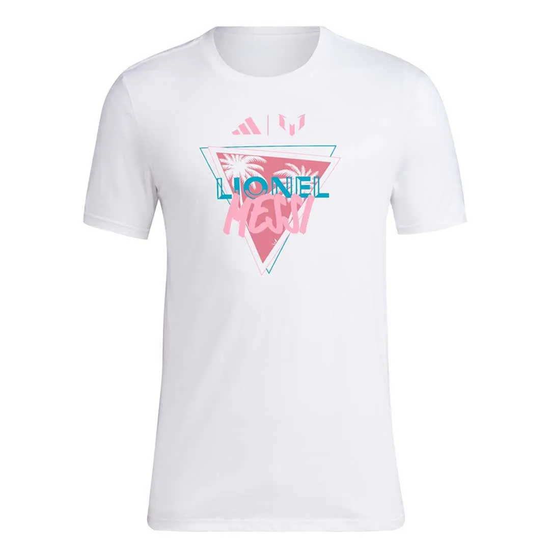 adidas - Kids' (Junior) Inter Miami CF Messi Short Sleeve T-Shirt (JD8367)