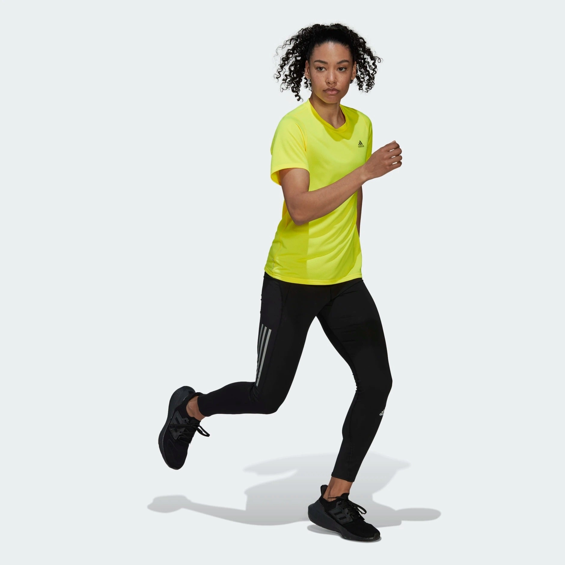 adidas Run Icons 3 Bar Women's Tee