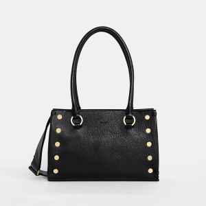Allen | Black/Brushed Gold Red Zip | Med