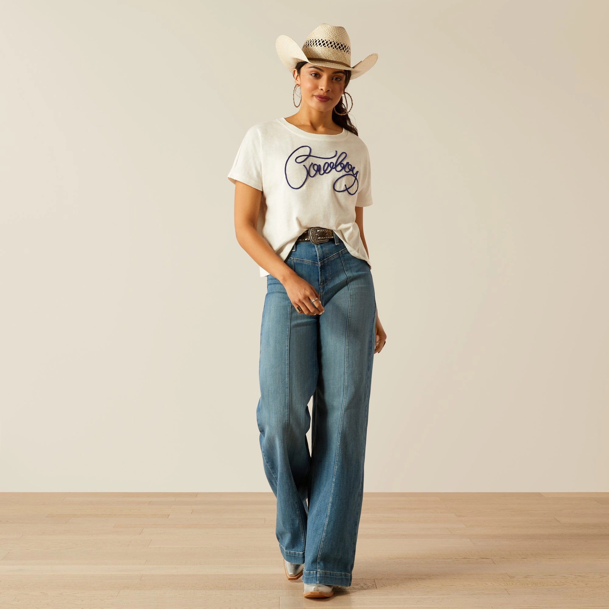 Ariat Ladies Cowboy T-Shirt 10055139