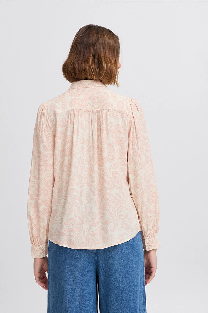 Atelier Reve Noella Silver Pink Blouse