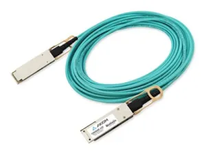 Axiom - 100GBase-AOC direct attach cable - QSFP28 to QSFP28 - 50 m - fiber optic - Active Optical Cable (AOC) MFA1A00-E050-AX