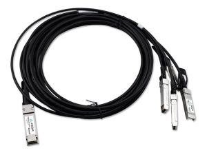 Axiom - 100GBase-CR4 direct attach cable - QSFP28 to SFP28 - 5 ft - twinaxial - passive QSFP-4SFP25G-CU1-5M-AX