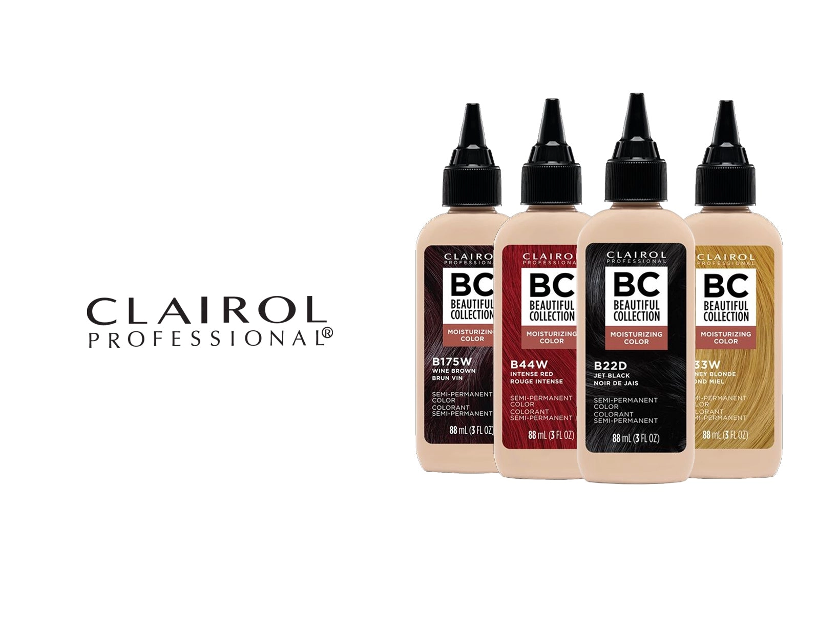 BEAUTIFUL COLLECTION SEMI PERMANENT HAIR COLOR - NEW LOOK