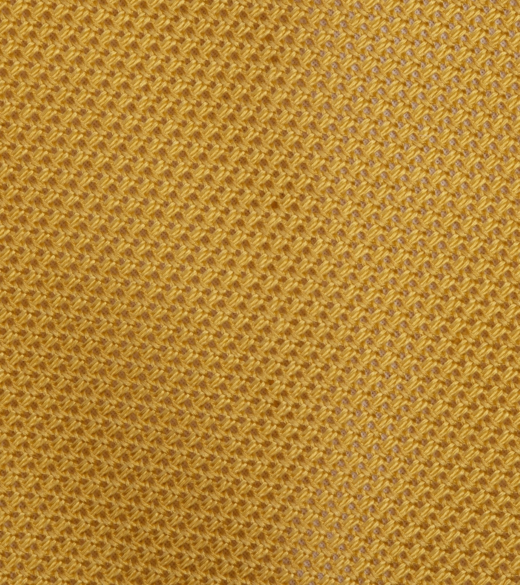 Bigi Fine Silk Grenadine Tie: Yellow