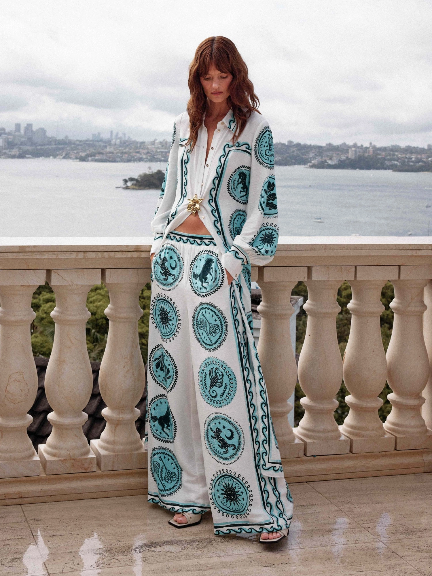 CELESTIAL TILE PANT