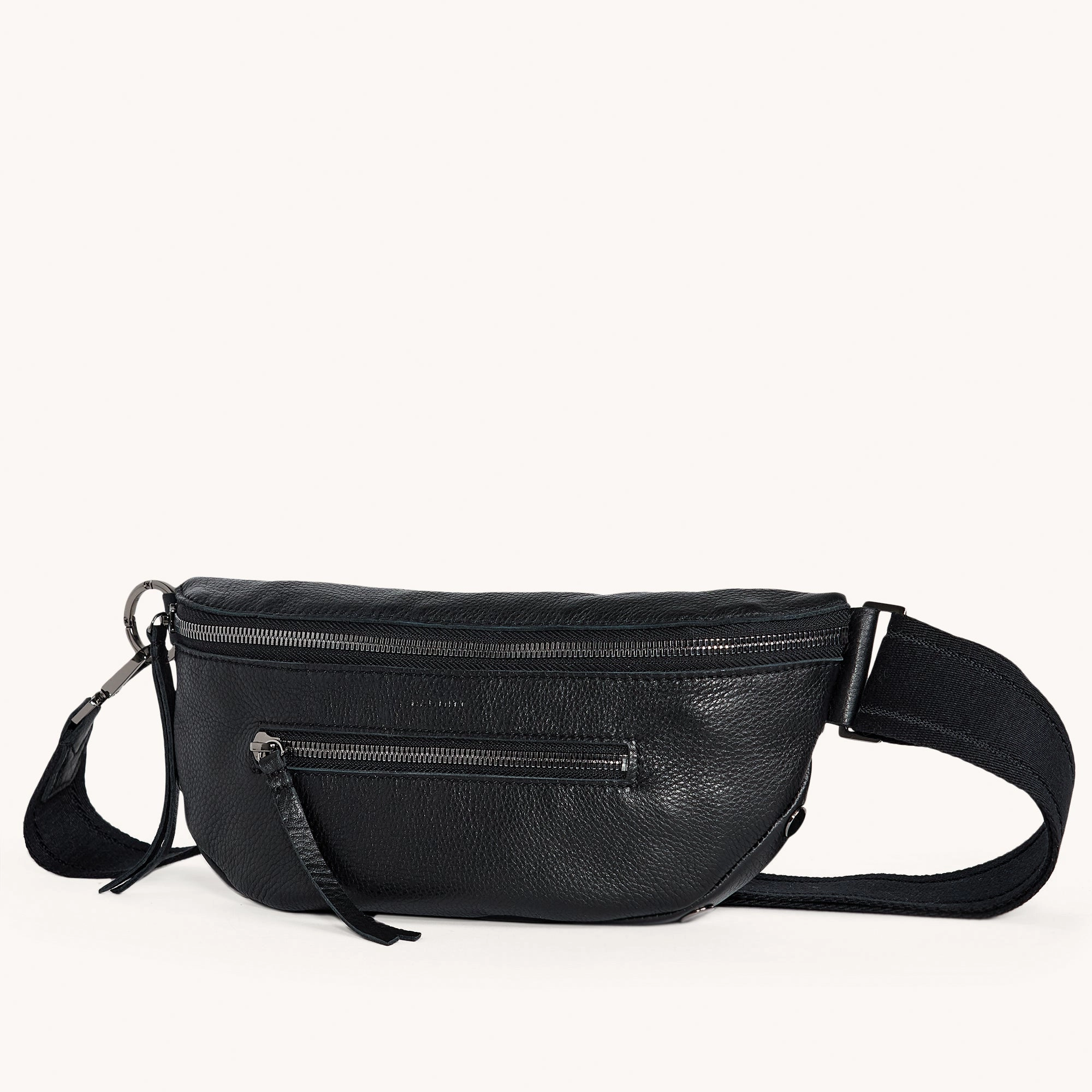 Charles Crossbody | Black/Gunmetal | Med