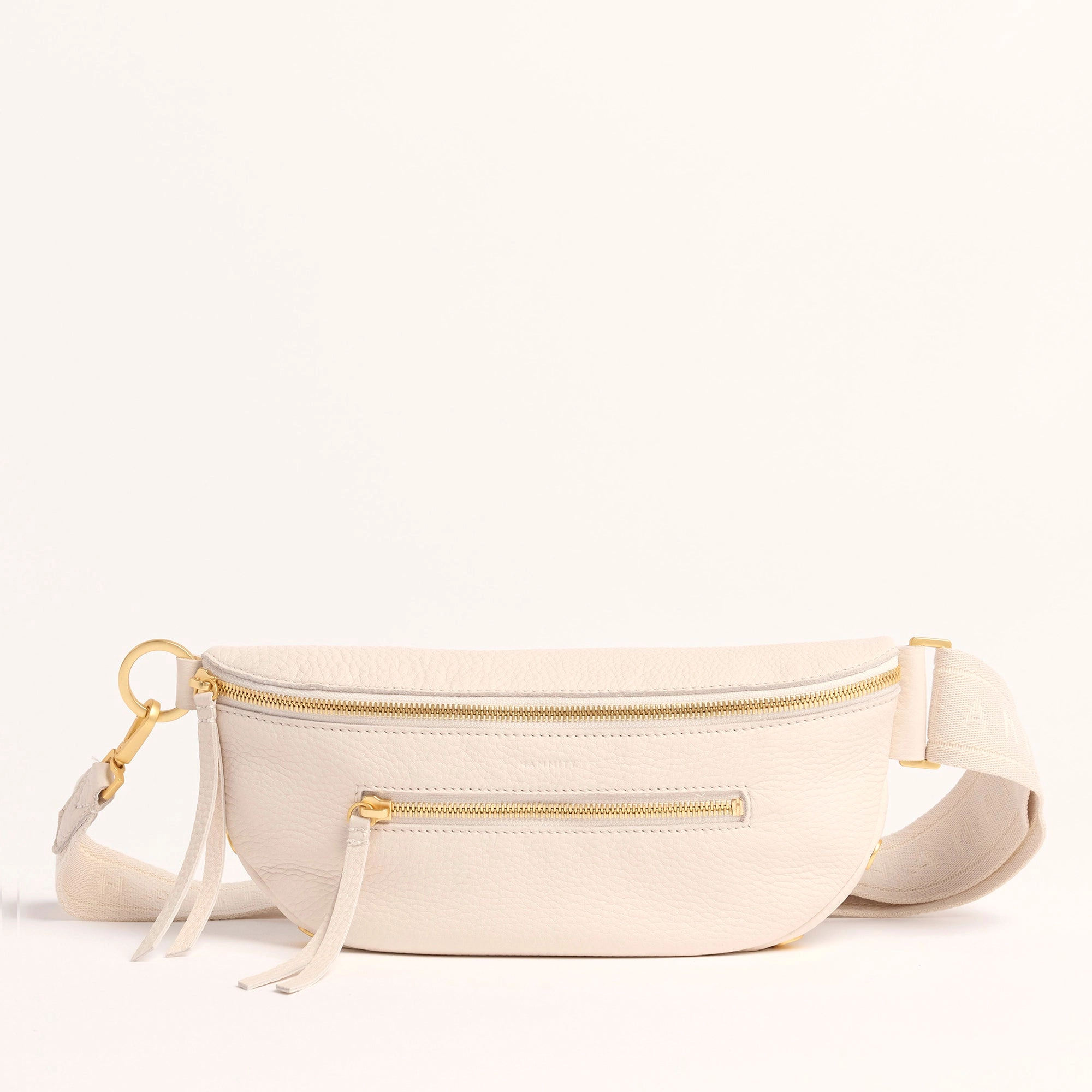 Charles Crossbody | Calla Lily White/Brushed Gold | Med
