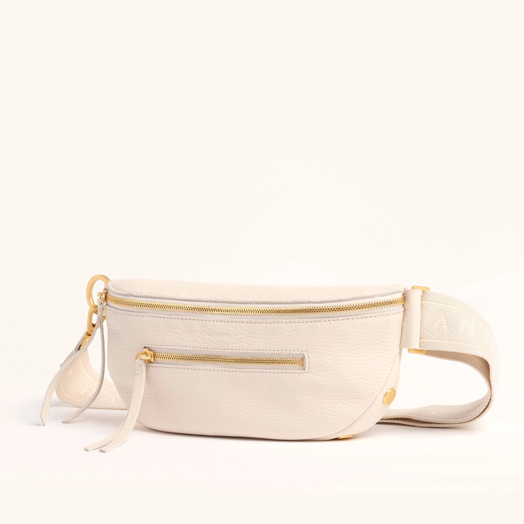 Charles Crossbody | Calla Lily White/Brushed Gold | Med