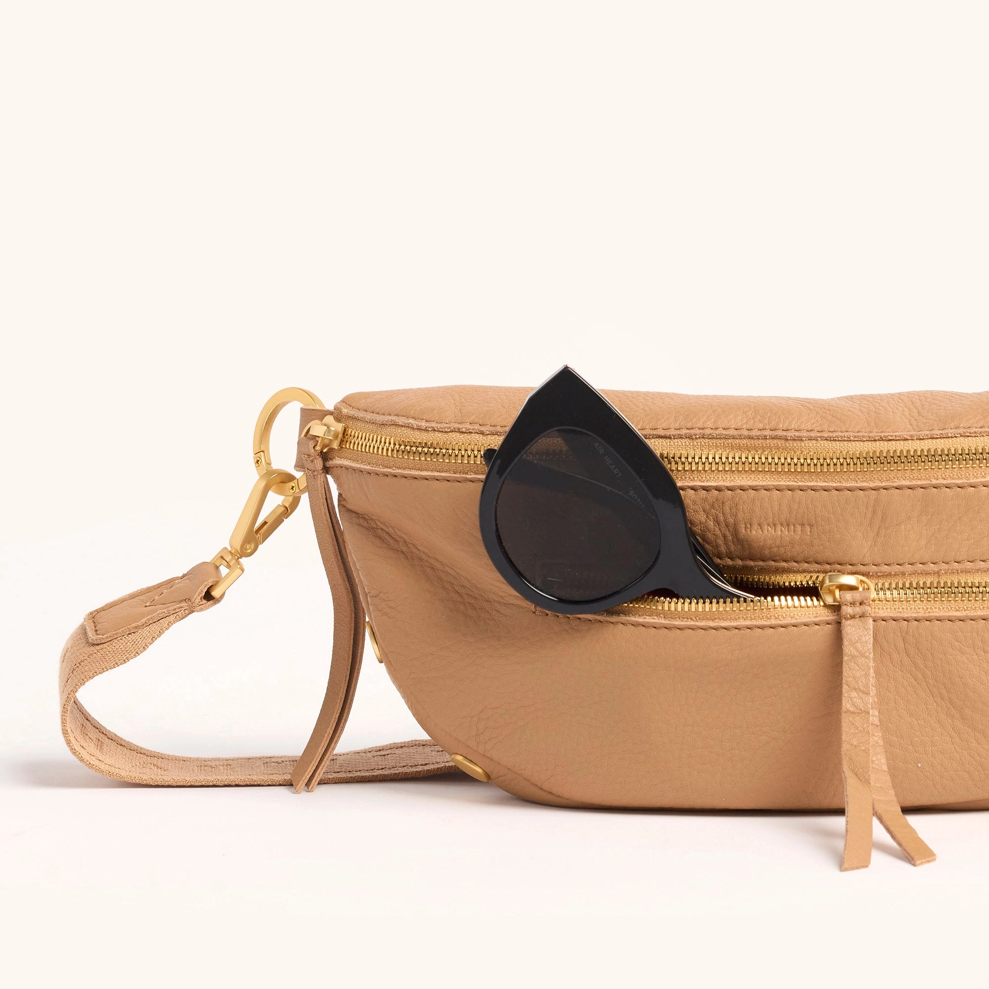 Charles Crossbody | Toast Tan/Brushed Gold | Med