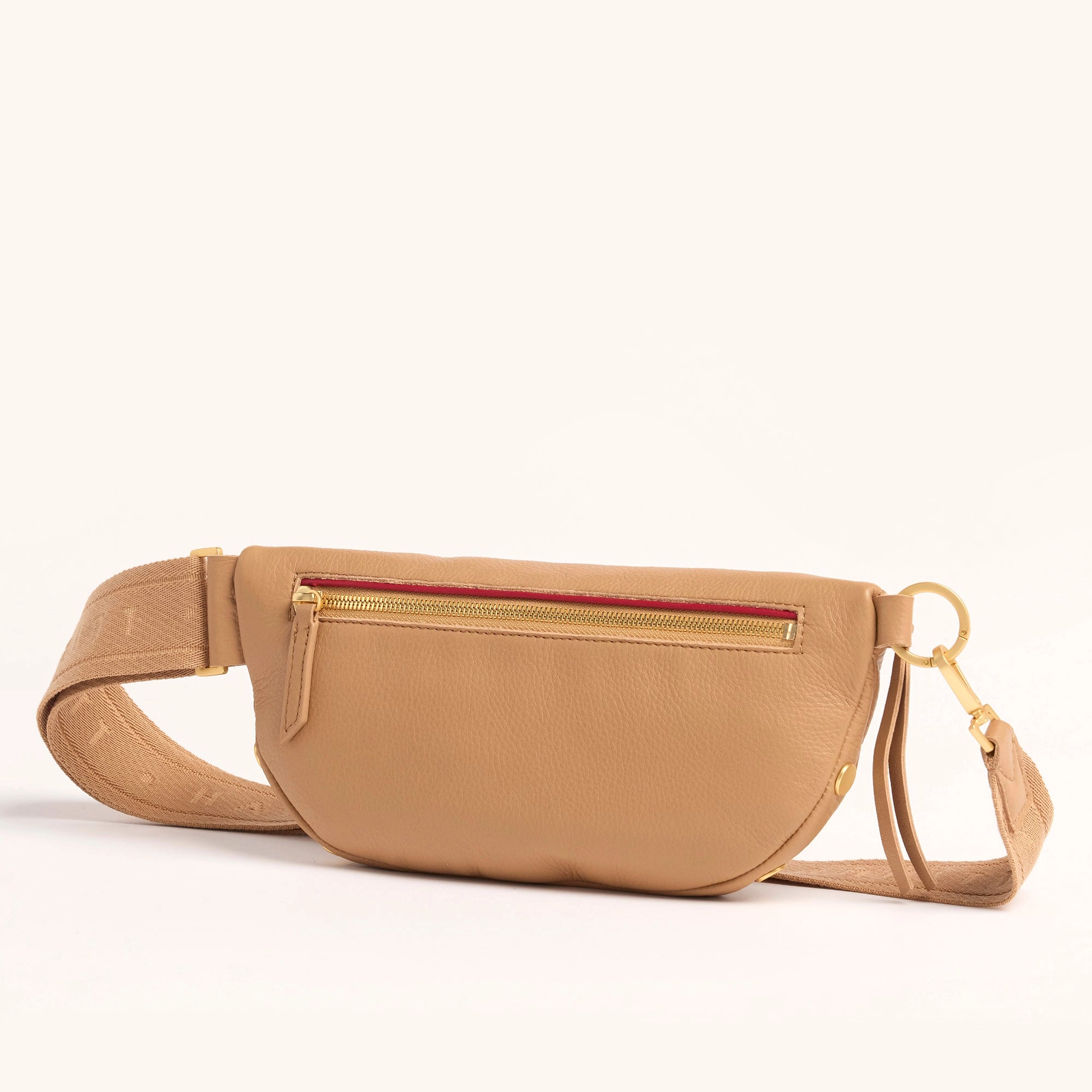 Charles Crossbody | Toast Tan/Brushed Gold | Med