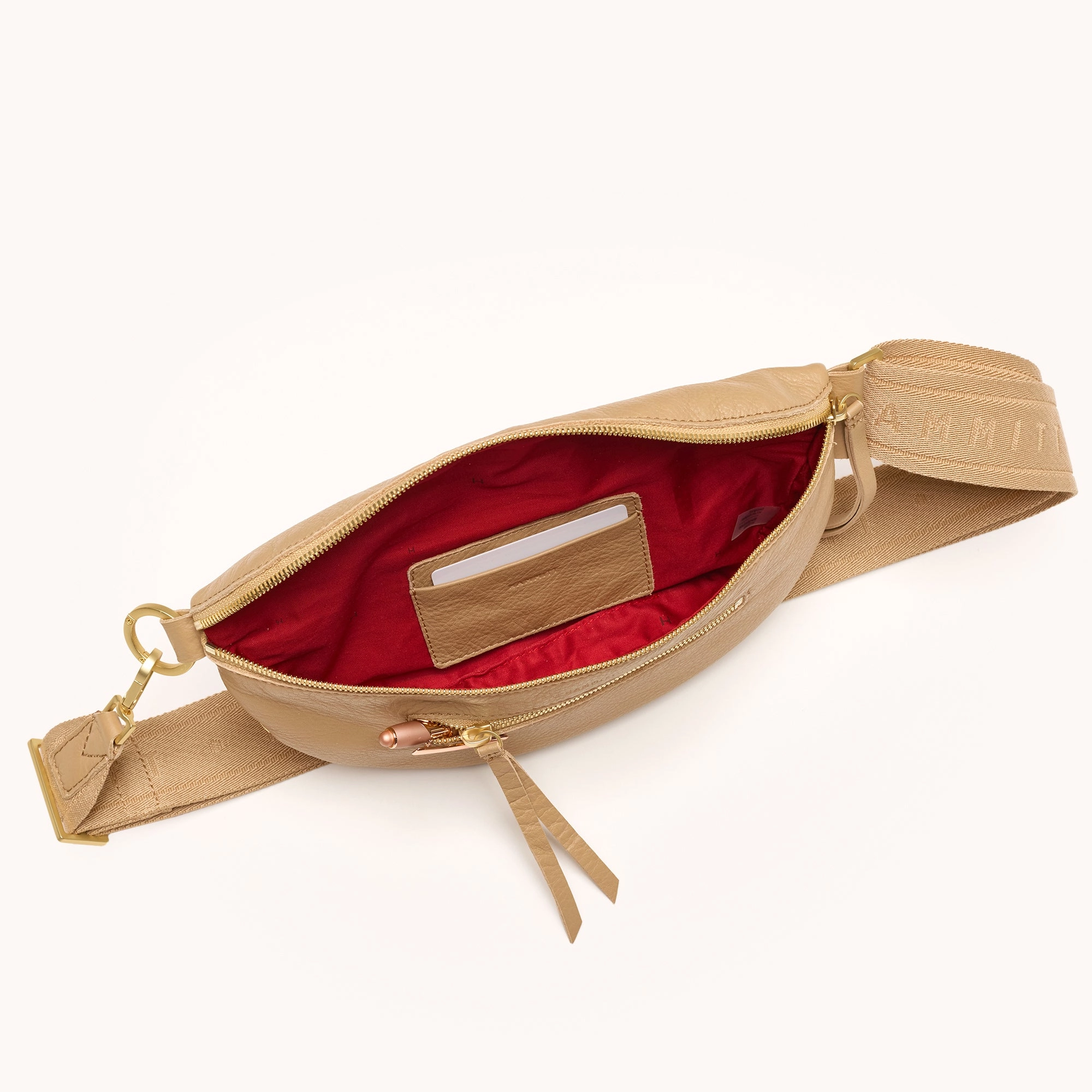 Charles Crossbody | Toast Tan/Brushed Gold | Med
