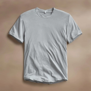 Clear Jersey Crew - Grey Sky Pigment