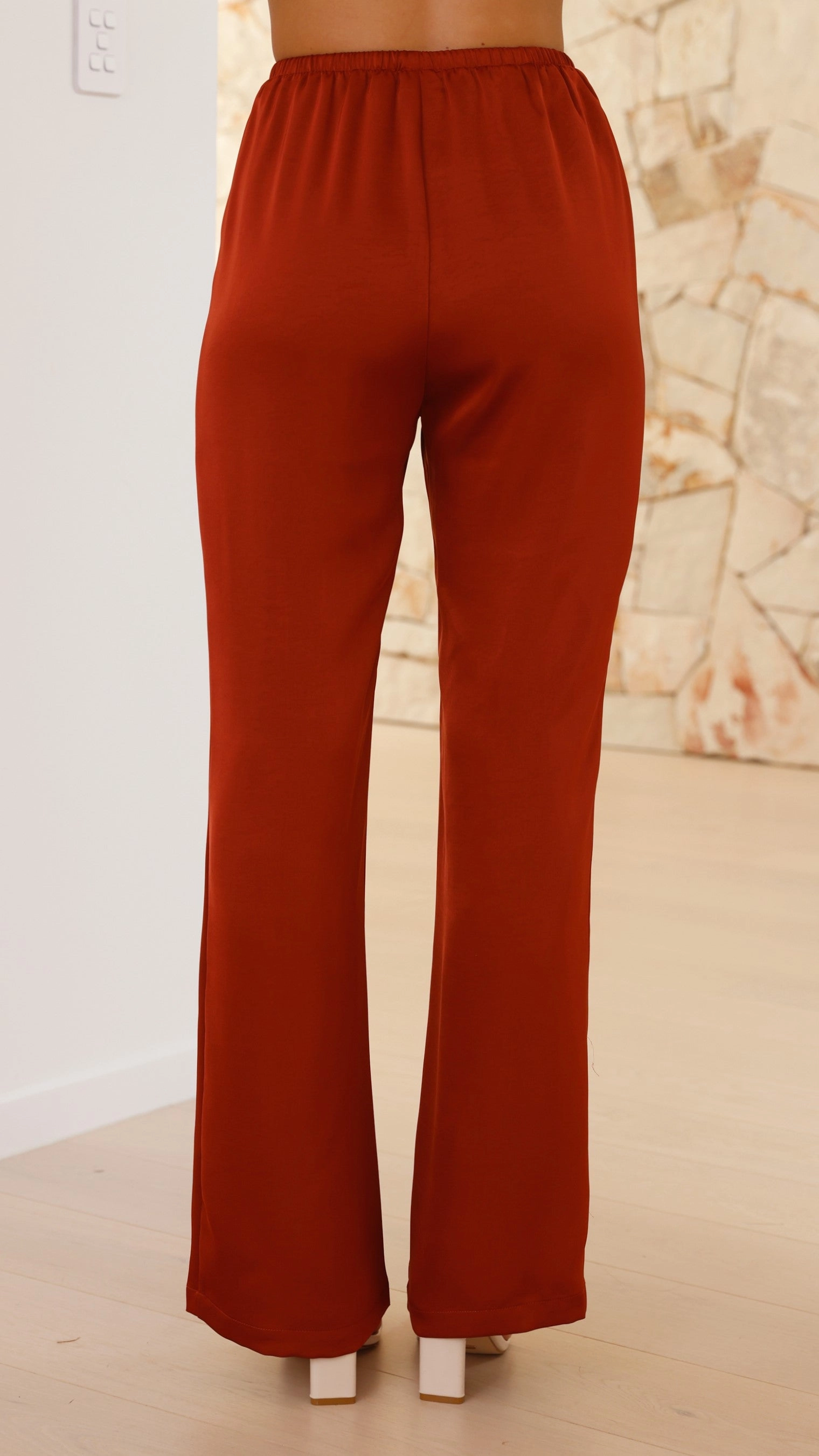 Courtney Pants - Rust
