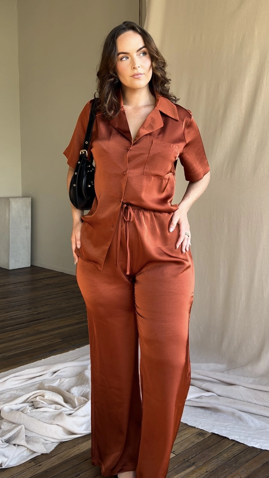 Courtney Pants - Rust