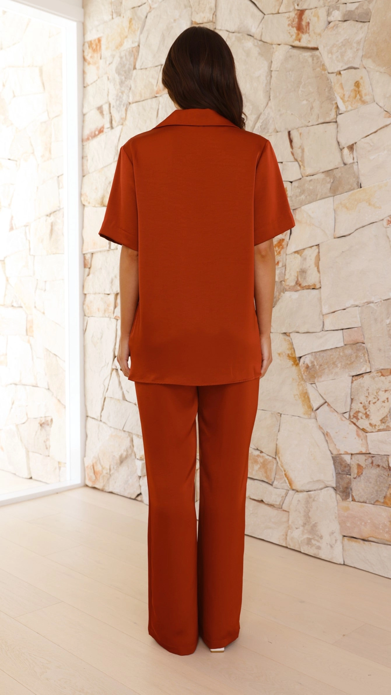 Courtney Pants - Rust