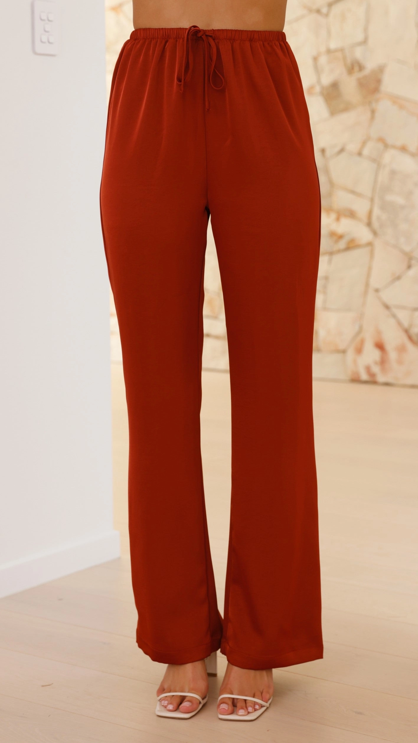 Courtney Pants - Rust