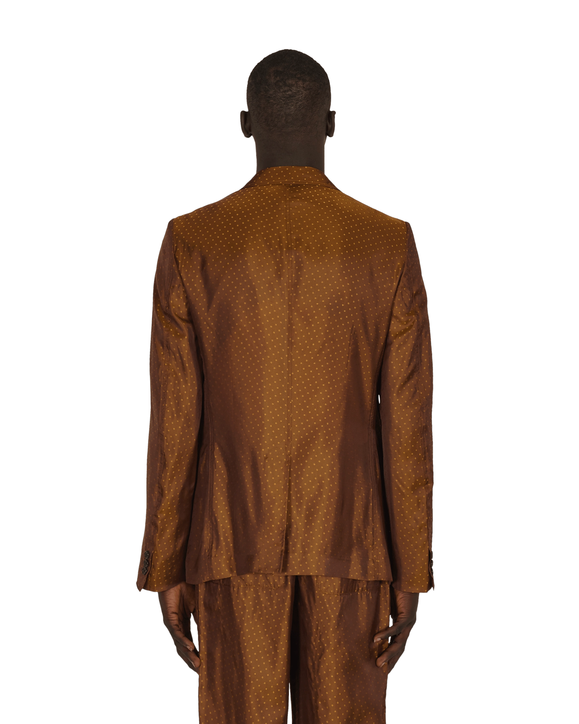 Dot Jacket Brown