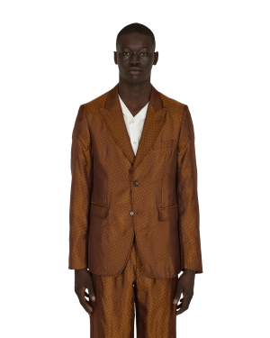 Dot Jacket Brown