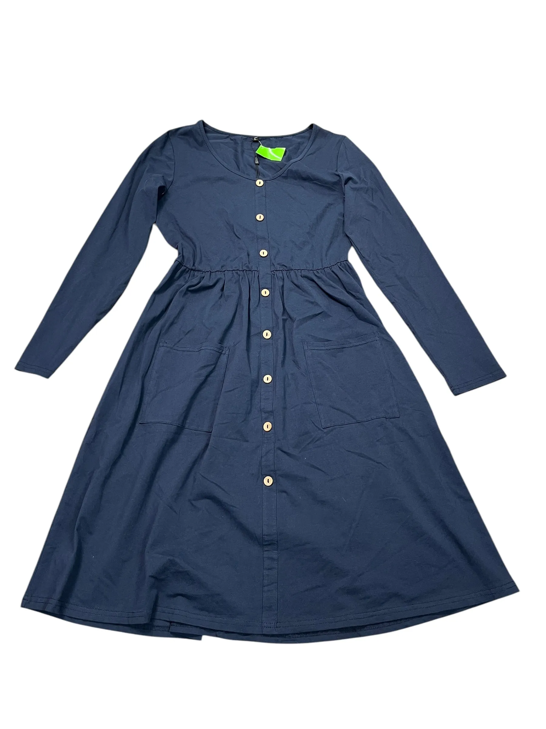 Dress Casual Short By Clothes Mentor In Navy, Size:L
