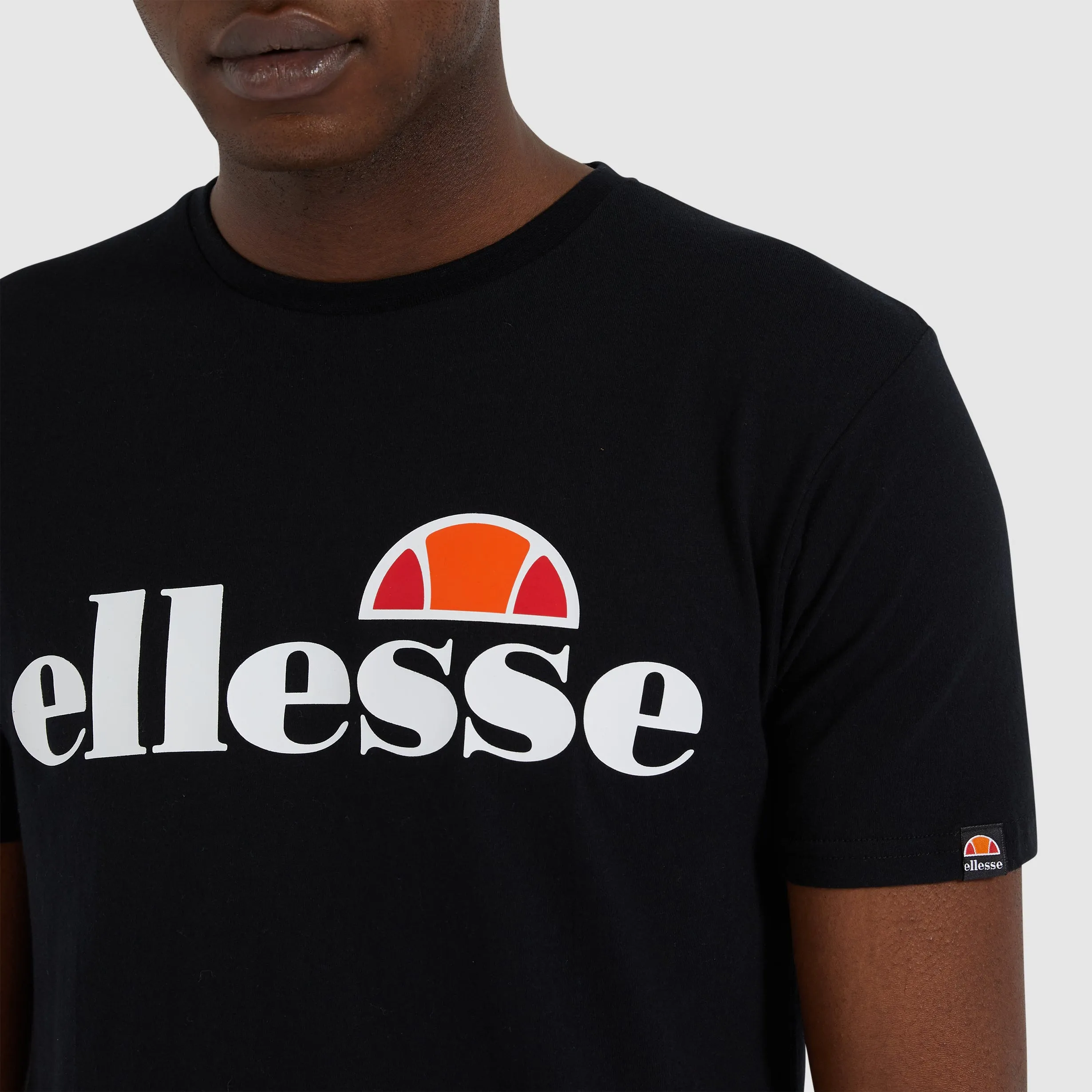 ELLESSE MEN'S PRADO BLACK TEE