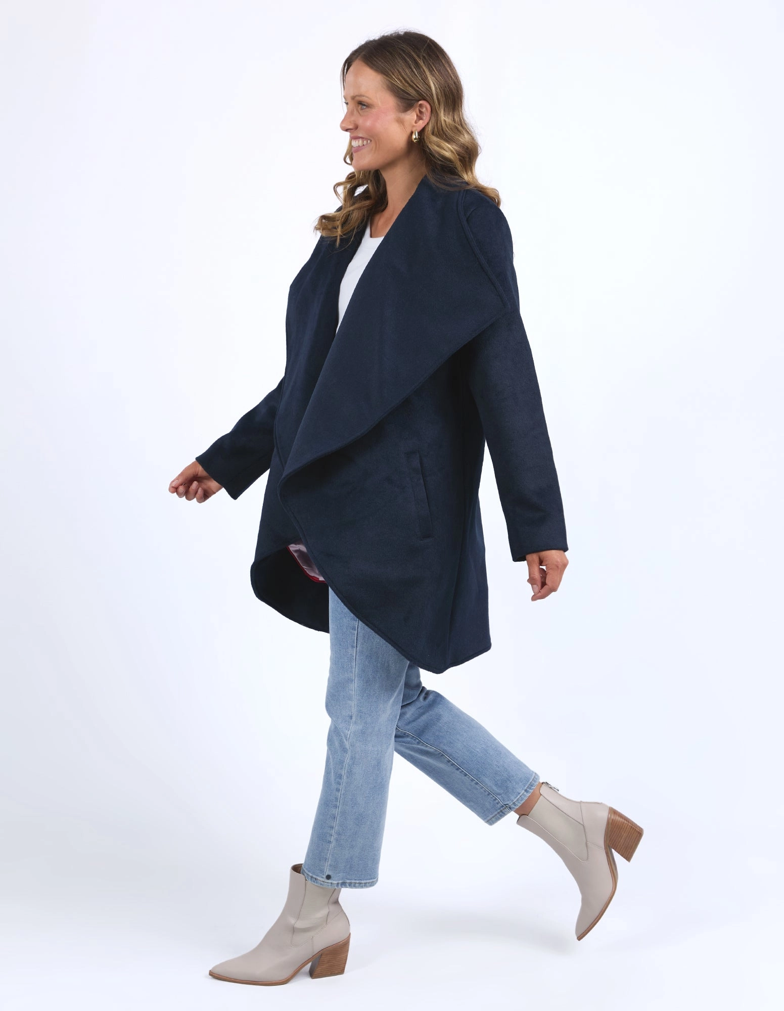 Elm Abigail II Coat Navy