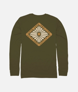 Flare Long Sleeve - Military Green