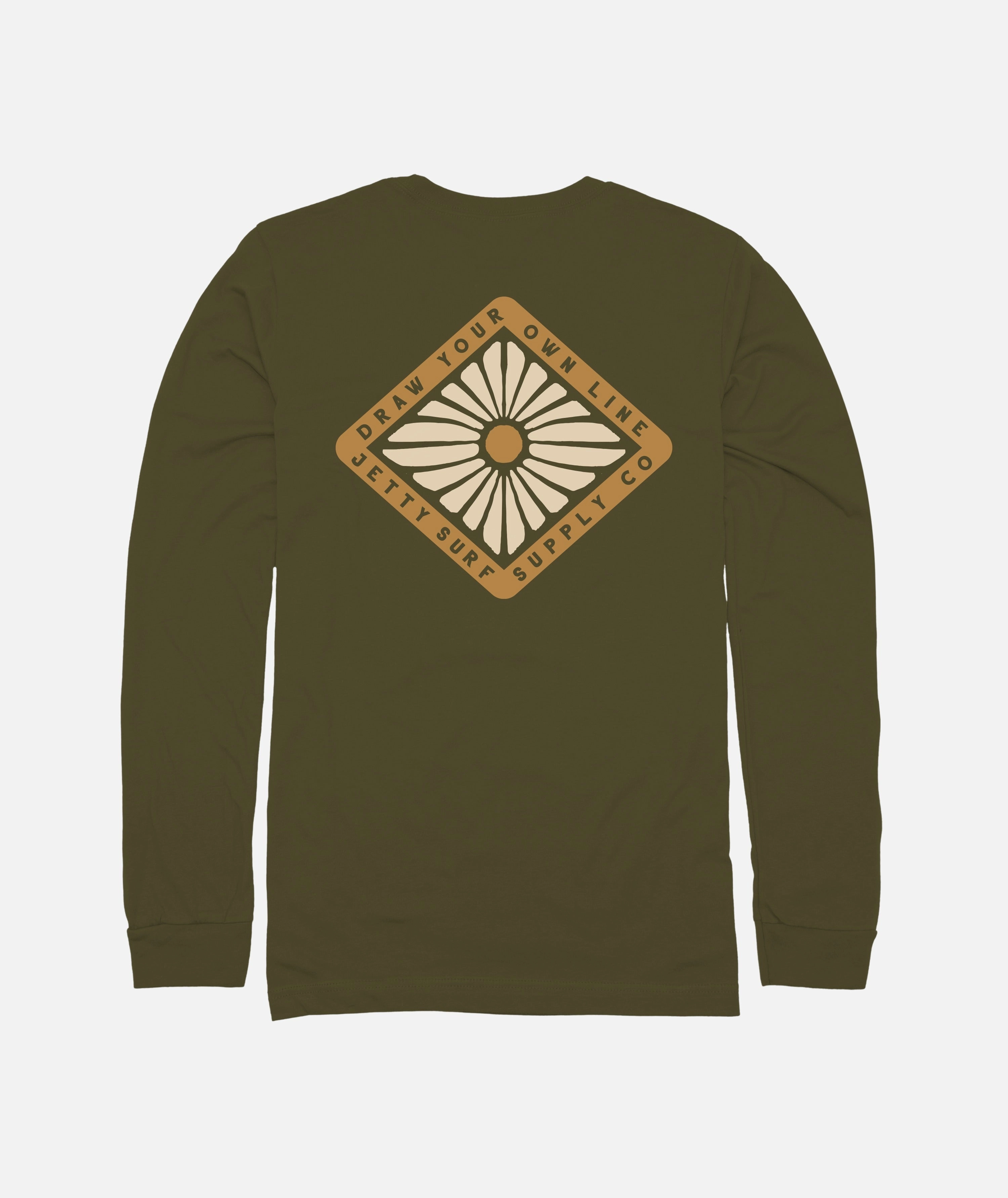 Flare Long Sleeve - Military Green