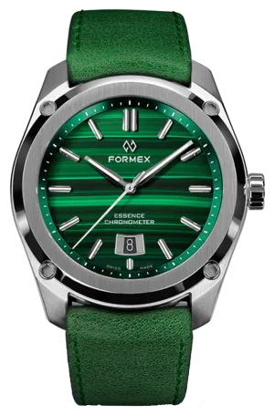 Formex Essence FortyThree Chronometer Malachite Leather