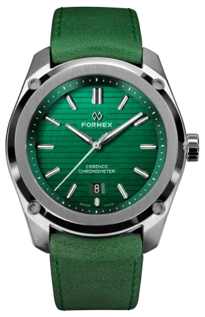 Formex Essence ThirtyNine Chronometer Green Leather