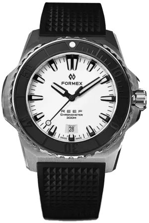 Formex REEF Automatic Chronometer 300m White Black Rubber