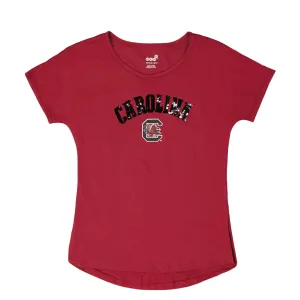 Girls' (Junior) South Carolina Gamecocks T-Shirt (KN47NPS 99N)