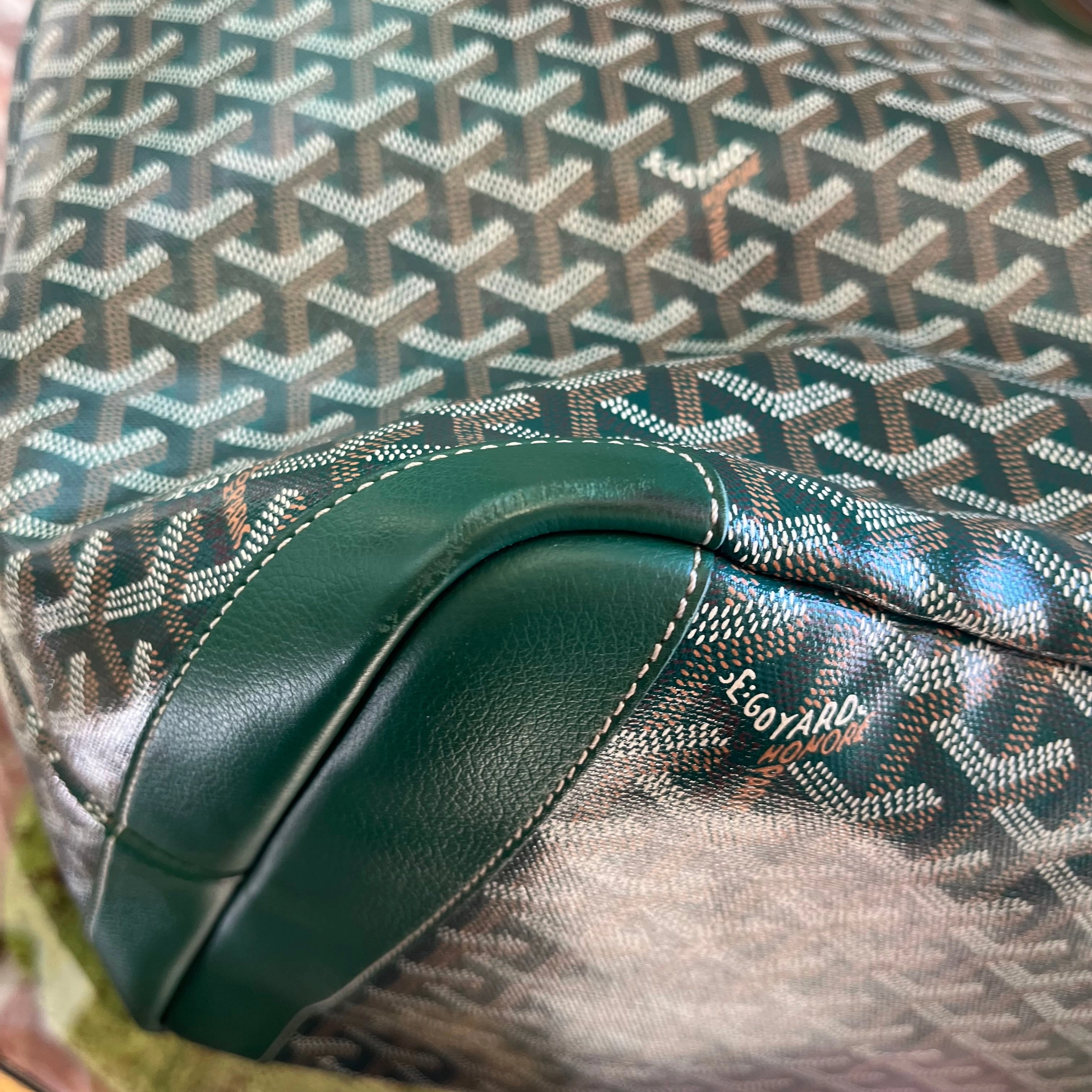 GOYARD Artois GM Green Tote