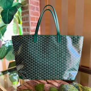 GOYARD Artois GM Green Tote