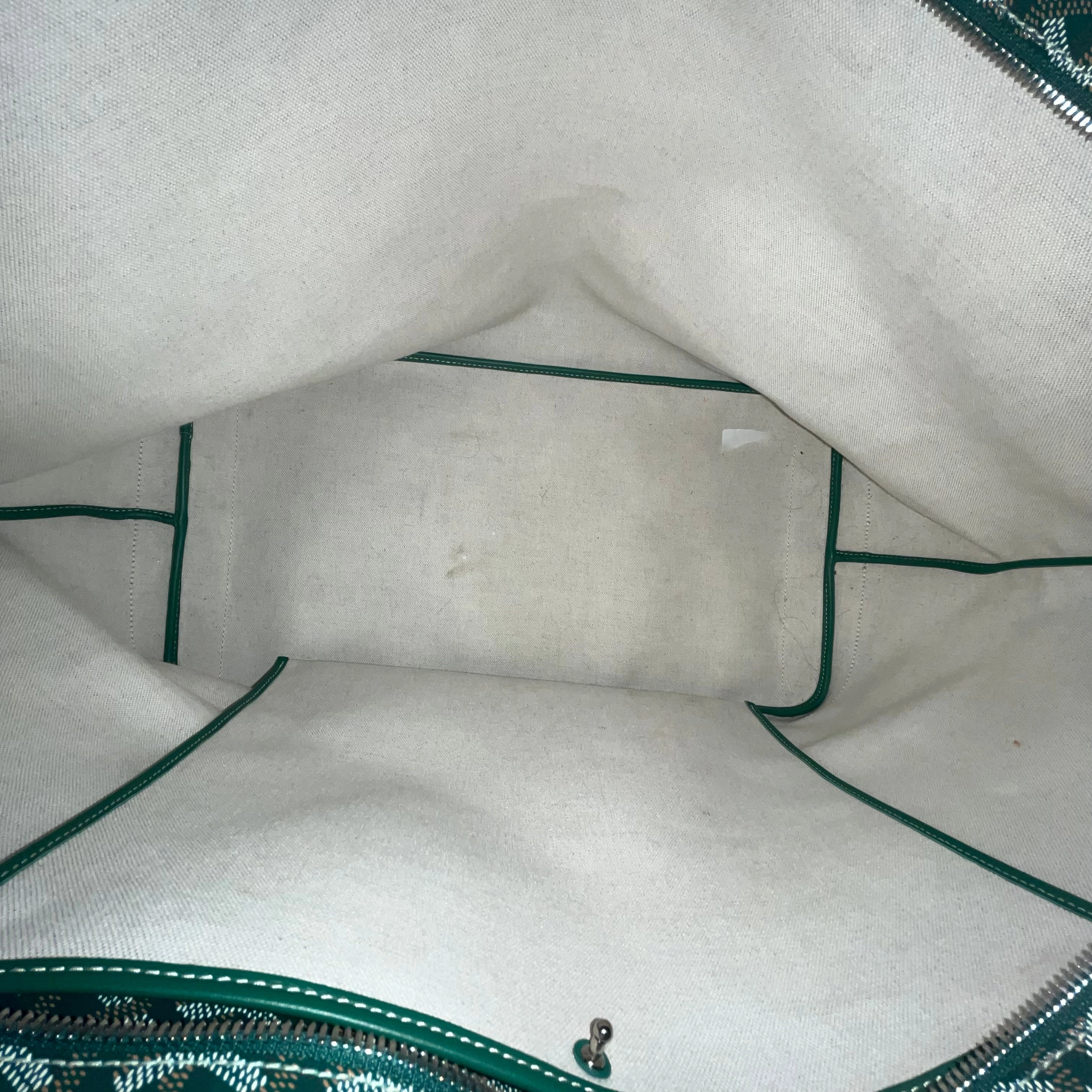 GOYARD Artois GM Green Tote