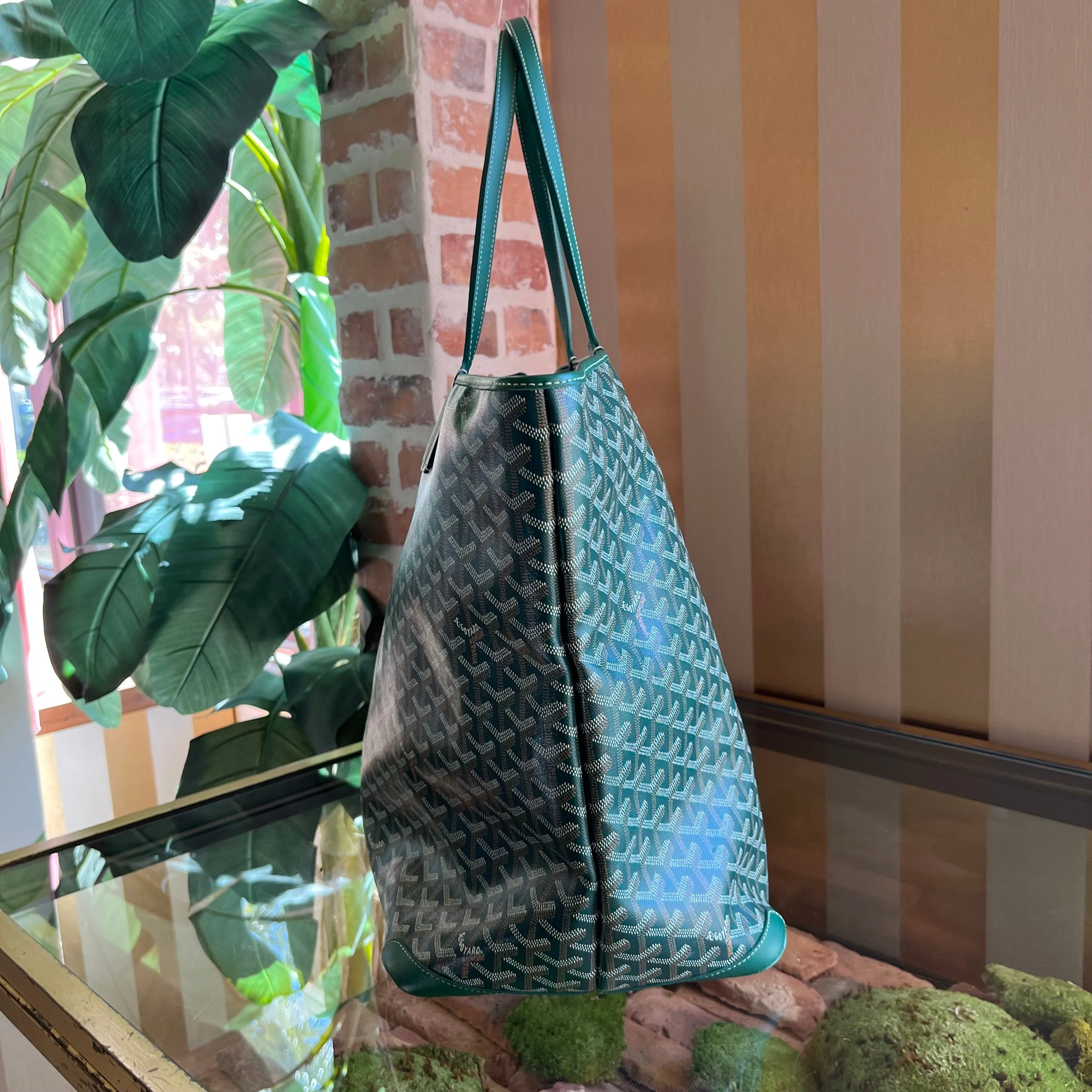 GOYARD Artois GM Green Tote