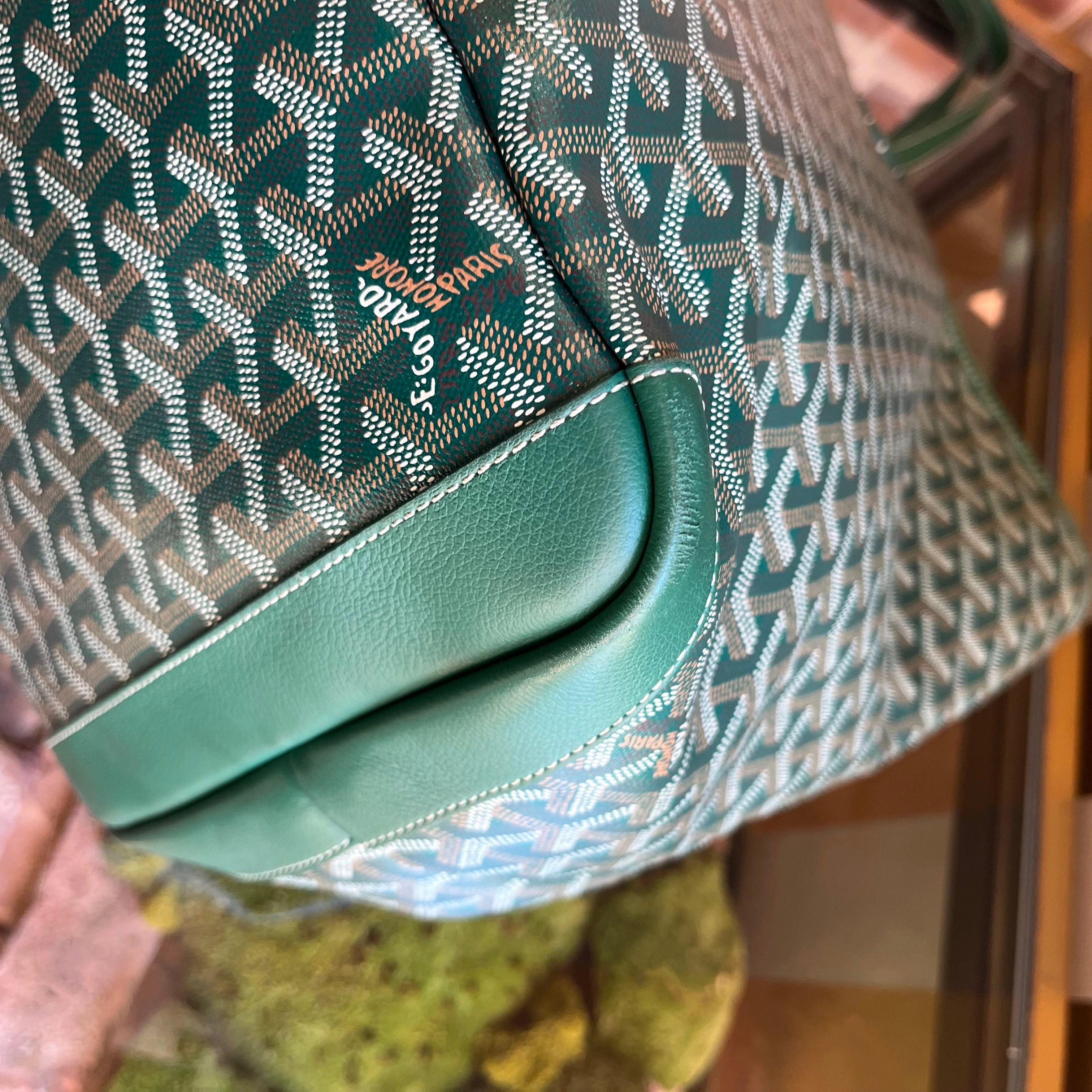 GOYARD Artois GM Green Tote
