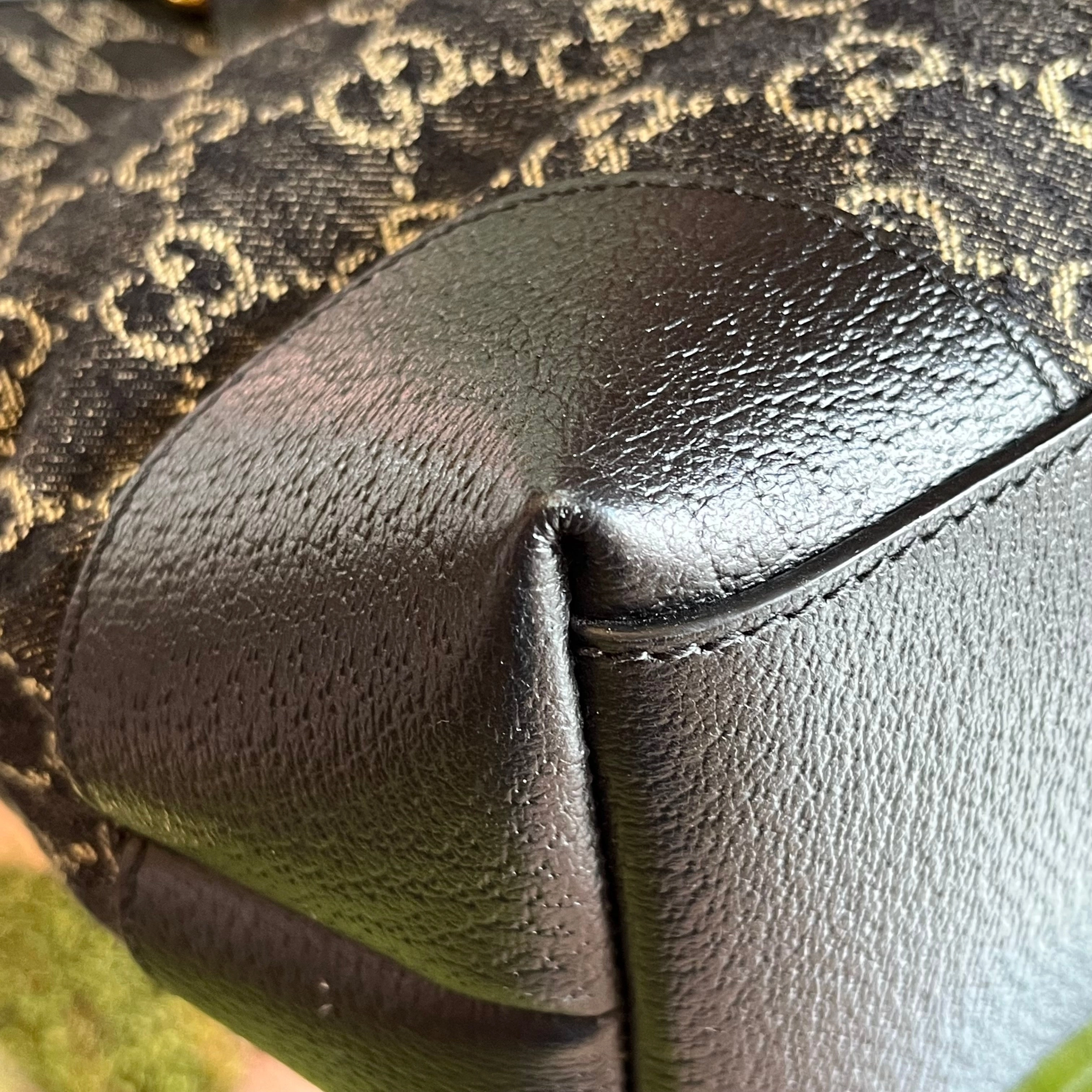 GUCCI Ophidia Medium Denim GG Monogram Tote Bag