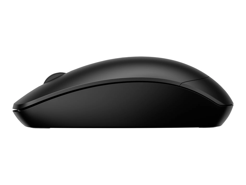 HP 235 - Mouse - optical - 3 buttons - wireless - 2.4 GHz - USB wireless receiver - jack black 4E407AA#ABL