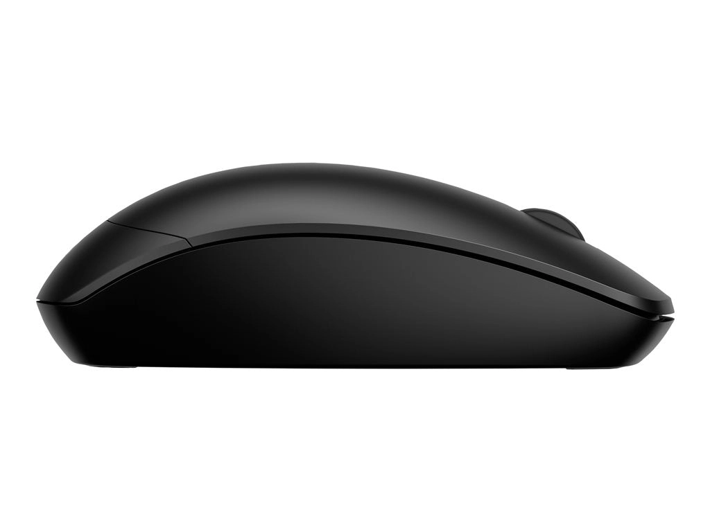 HP 235 - Mouse - optical - 3 buttons - wireless - 2.4 GHz - USB wireless receiver - jack black 4E407AA#ABL