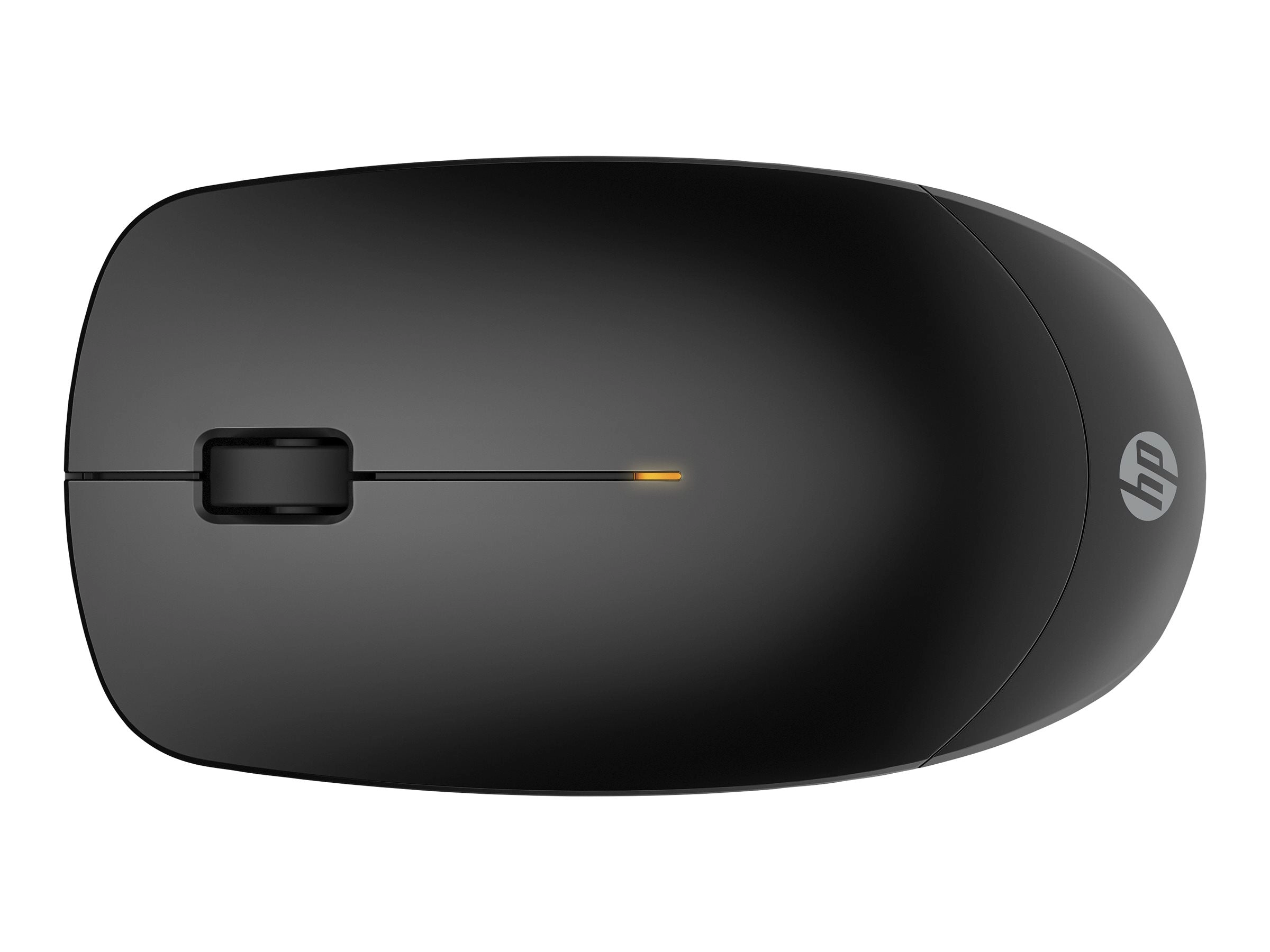 HP 235 Slim - Mouse - optical - 3 buttons - wireless - 2.4 GHz - USB wireless receiver - black - Smart Buy 4E407UT#ABL