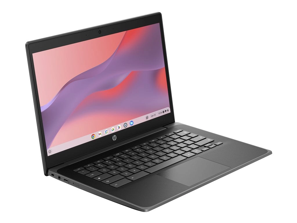 HP Fortis 14 G11 Chromebook - 180-degree hinge design - Intel N-series - N100 / up to 3.4 GHz - Chrome OS - UHD Graphics - 4 9R389UT#ABA